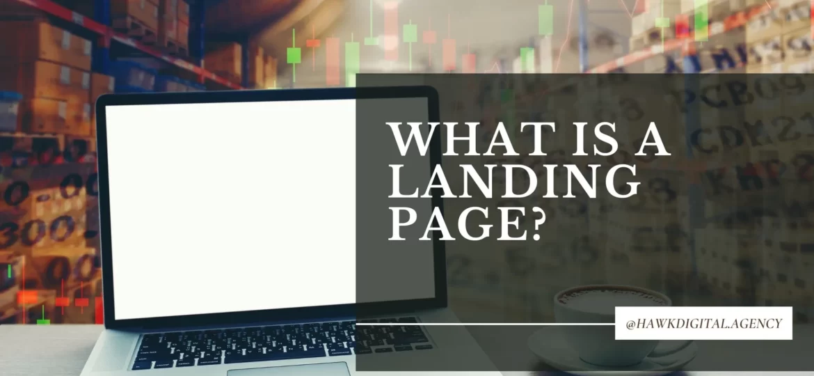 WHAT IS A LANDING PAGE